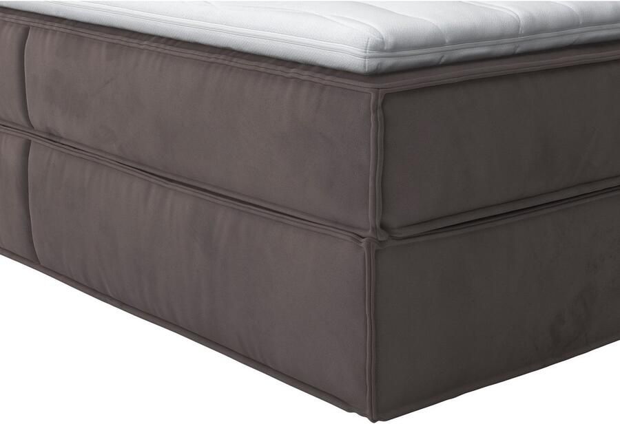 Home affaire Boxspring Milano Boxbed incl. topmatras 2 matrassen hardheden H2 H3 en H4 naar keuze - Foto 2