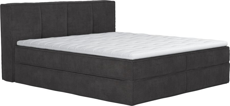 Home affaire Boxspring Milano Boxbed incl. topmatras 2 matrassen hardheden H2 H3 en H4 naar keuze - Foto 4