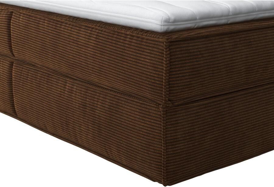 Home affaire Boxspring Milano Boxbed incl. topmatras 2 matrassen hardheden H2 H3 en H4 naar keuze - Foto 2