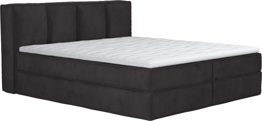 Home affaire Boxspring Milano Boxbed incl. topmatras 2 matrassen hardheden H2 H3 en H4 naar keuze - Foto 5