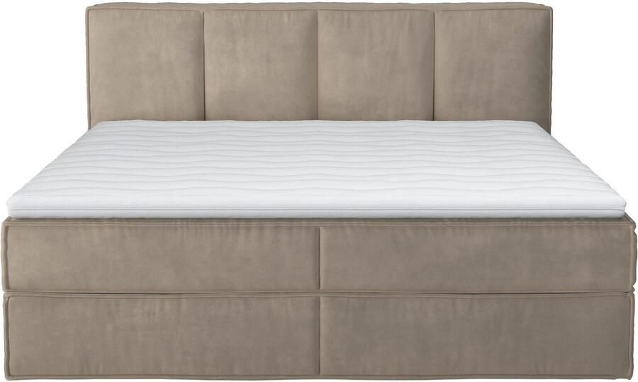 Home affaire Boxspring Milano Boxbed incl. topmatras 2 matrassen hardheden H2 H3 en H4 naar keuze - Foto 4