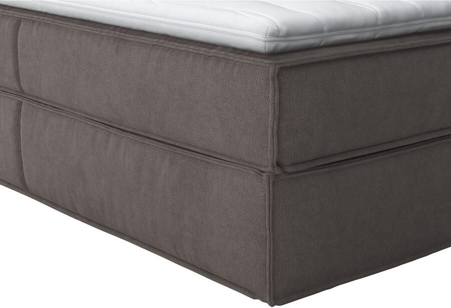 Home affaire Boxspring Milano Boxbed incl. topmatras 2 matrassen hardheden H2 H3 en H4 naar keuze - Foto 2