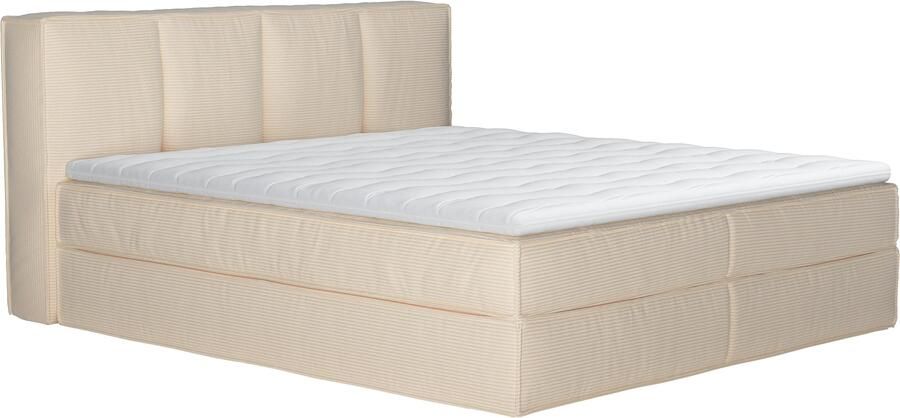 Home affaire Boxspring Milano Boxbed incl. topmatras 2 matrassen hardheden H2 H3 en H4 naar keuze - Foto 4