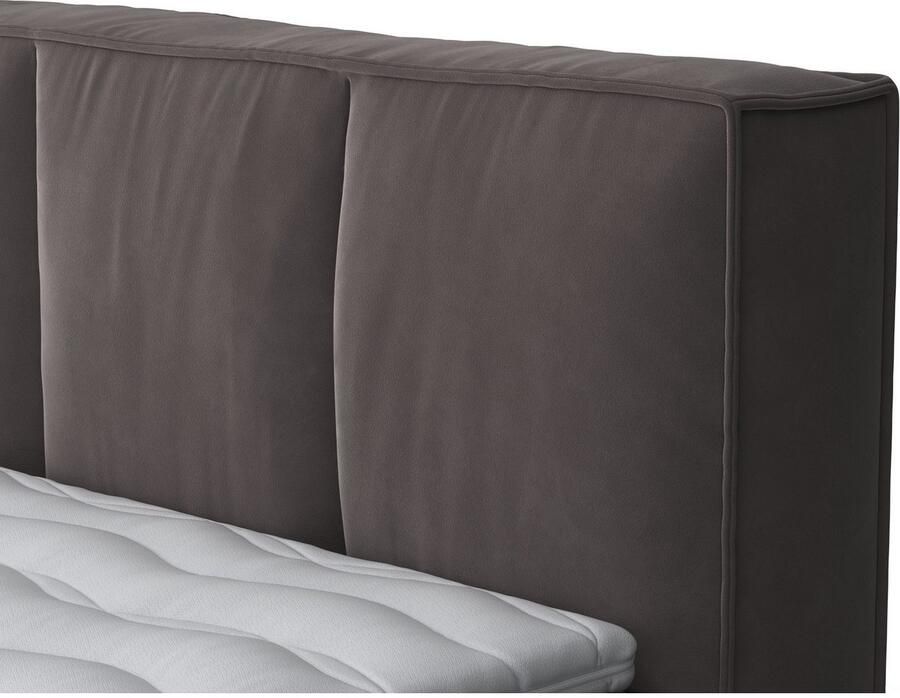 Home affaire Boxspring Milano Boxbed incl. topmatras 2 matrassen hardheden H2 H3 en H4 naar keuze