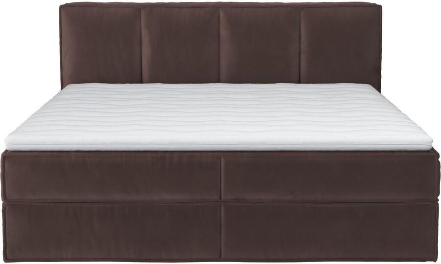 Home affaire Boxspring Milano Boxbed incl. topmatras 2 matrassen hardheden H2 H3 en H4 naar keuze - Foto 3