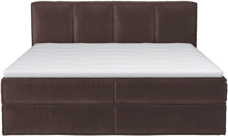 Home affaire Boxspring Milano Boxbed incl. topmatras 2 matrassen hardheden H2 H3 en H4 naar keuze - Foto 4