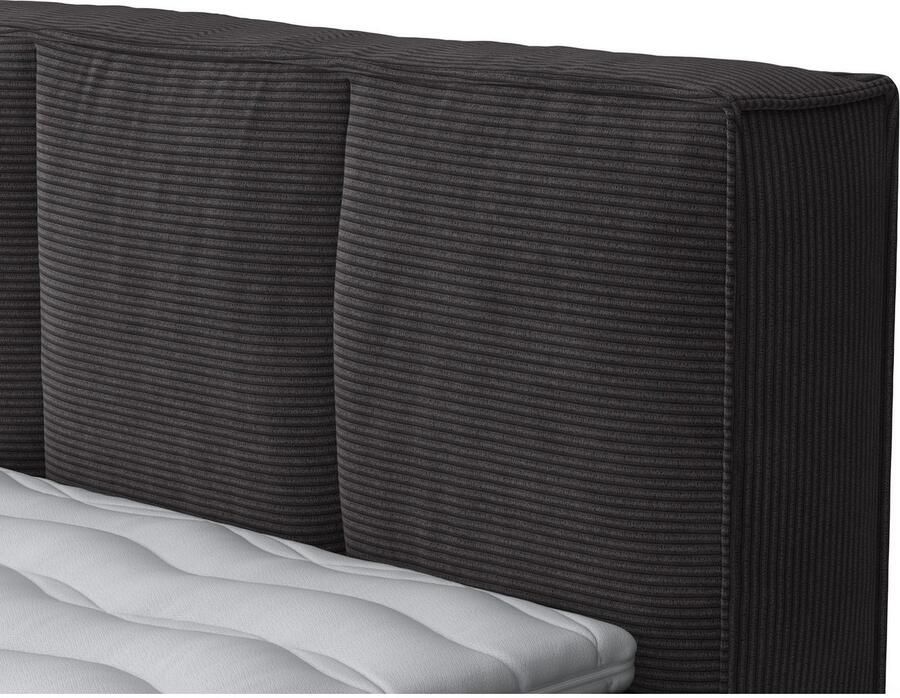 Home affaire Boxspring Milano Boxbed incl. topmatras 2 matrassen hardheden H2 H3 en H4 naar keuze