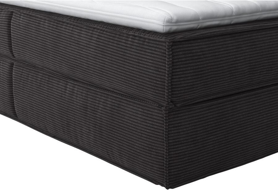 Home affaire Boxspring Milano Boxbed incl. topmatras 2 matrassen hardheden H2 H3 en H4 naar keuze - Foto 2