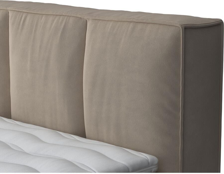 Home affaire Boxspring Milano Boxbed incl. topmatras 2 matrassen hardheden H2 H3 en H4 naar keuze