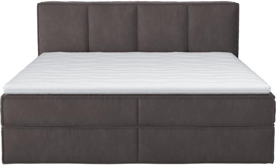 Home affaire Boxspring Milano Boxbed incl. topmatras 2 matrassen hardheden H2 H3 en H4 naar keuze - Foto 3