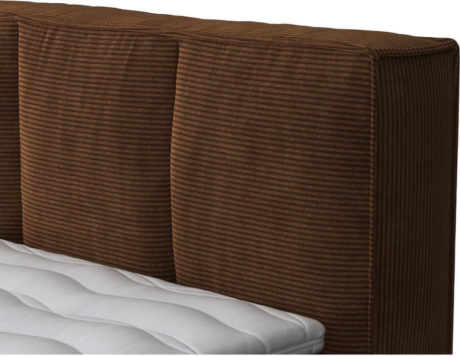 Home affaire Boxspring Milano Boxbed incl. topmatras 2 matrassen hardheden H2 H3 en H4 naar keuze