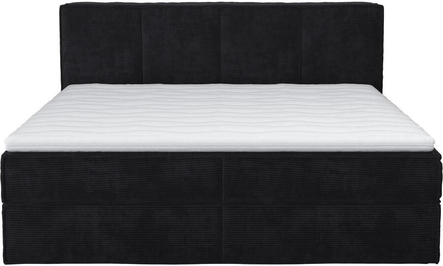 Home affaire Boxspring Milano Boxbed incl. topmatras 2 matrassen hardheden H2 H3 en H4 naar keuze - Foto 5