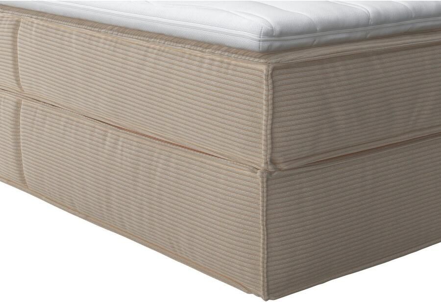 Home affaire Boxspring Milano Boxbed incl. topmatras 2 matrassen hardheden H2 H3 en H4 naar keuze - Foto 2