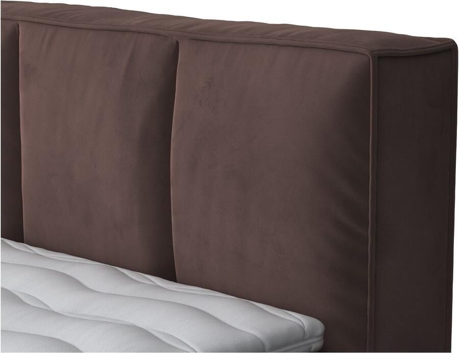 Home affaire Boxspring Milano Boxbed incl. topmatras 2 matrassen hardheden H2 H3 en H4 naar keuze