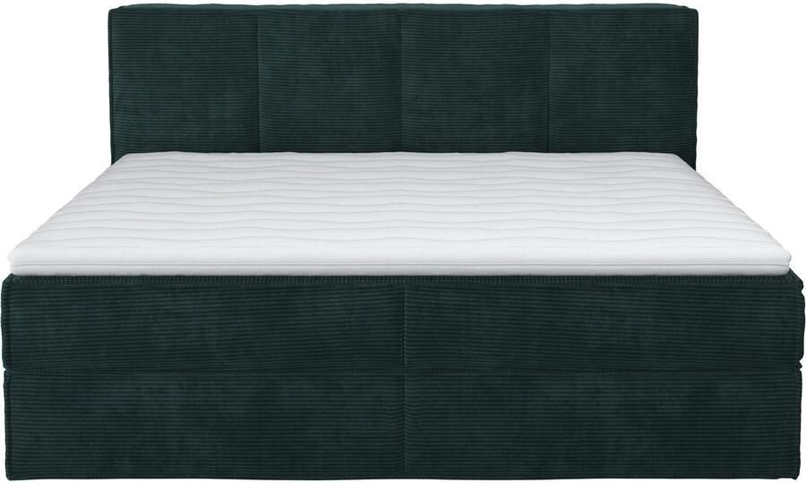 Home affaire Boxspring Milano Boxbed incl. topmatras 2 matrassen hardheden H2 H3 en H4 naar keuze - Foto 5