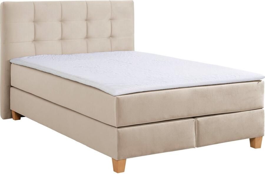 Home affaire Boxspring Moulay incl. topmatras in 3 hardheden tfk ook in hardheid 4 - Foto 6