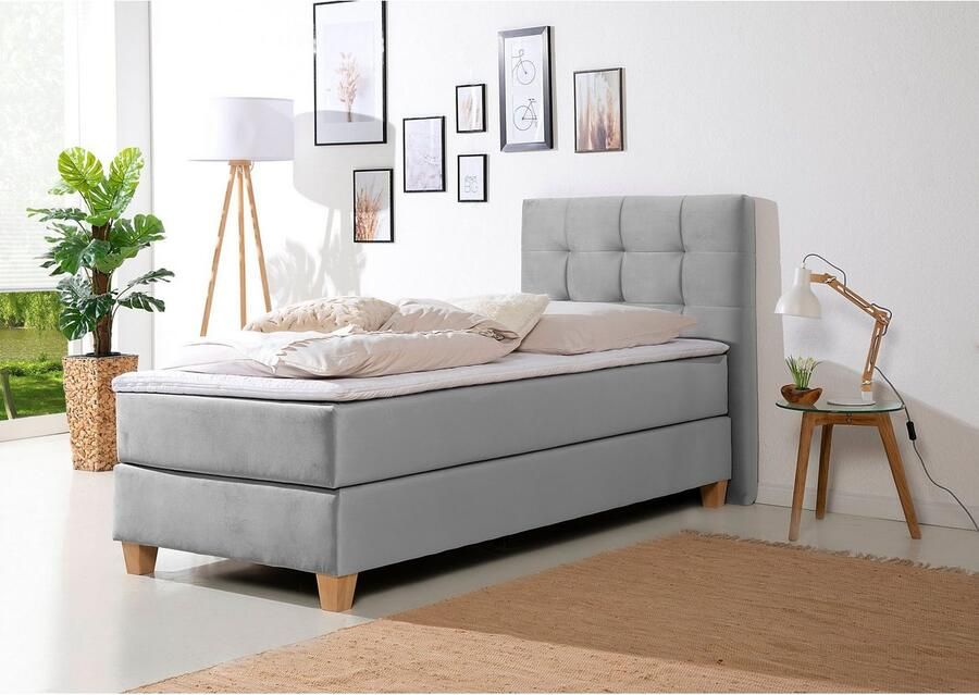 Home affaire Boxspring Moulay incl. topmatras in 3 hardheden tfk ook in hardheid 4 - Foto 4