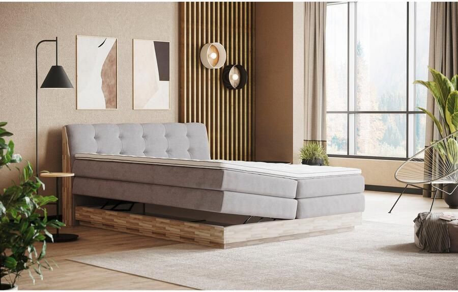 Home affaire Boxspring Naome Boxspring bed inclusief matrastopper - Foto 3