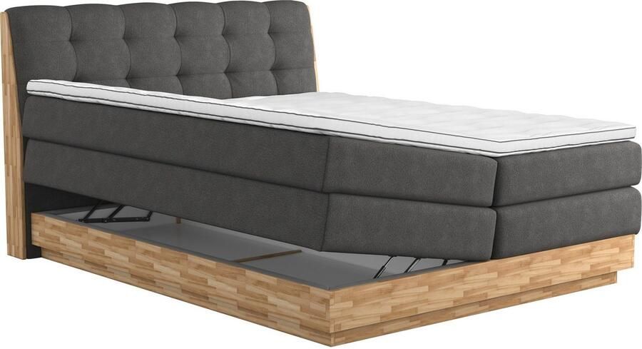 Home affaire Boxspring Naome Boxspring bed inclusief matrastopper - Foto 5