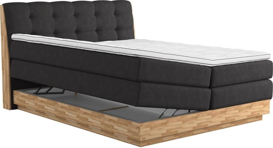 Home affaire Boxspring Naome Boxspring bed inclusief matrastopper - Foto 5