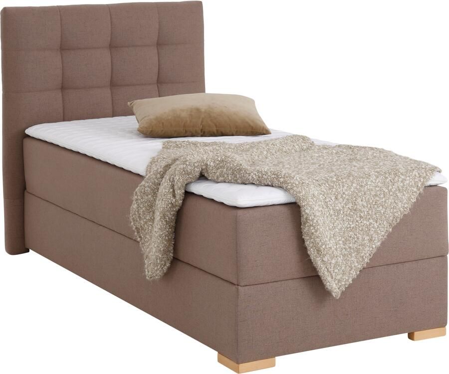Home affaire Boxspring Olivet in 4 kleuren 4 breedten 2 matrassoorten ook in extra lang 220 cm - Foto 6