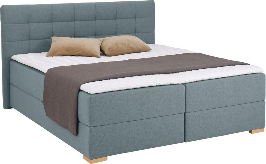 Home affaire Boxspring Olivet in 4 kleuren 4 breedten 2 matrassoorten ook in extra lang 220 cm - Foto 6