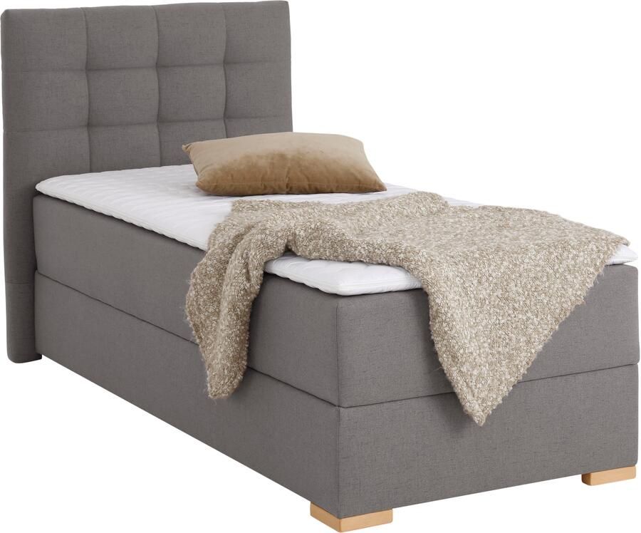 Home affaire Boxspring Olivet in 4 kleuren 4 breedten 2 matrassoorten ook in extra lang 220 cm - Foto 6