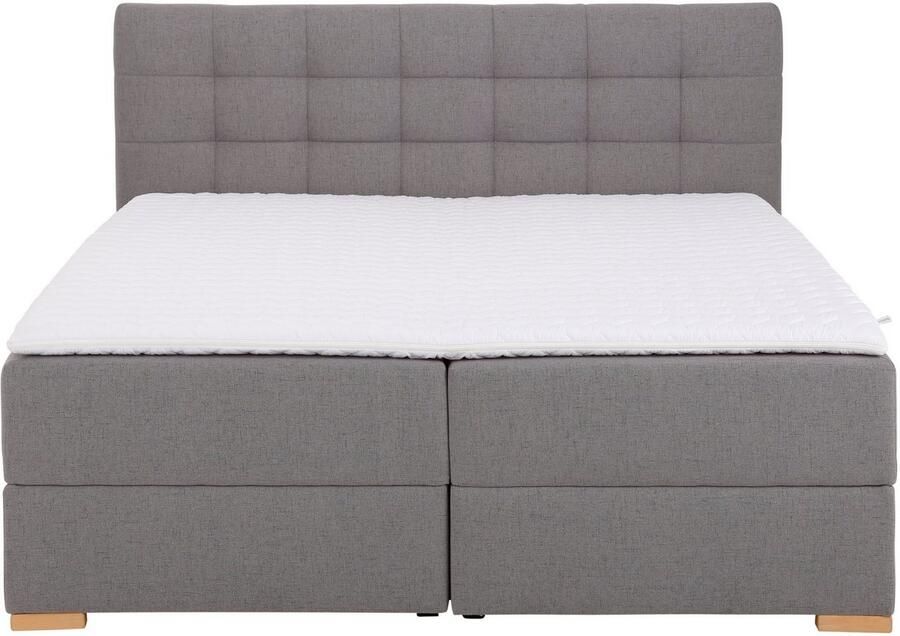 Home affaire Boxspring Olivet in 4 kleuren 4 breedten 2 matrassoorten ook in extra lang 220 cm - Foto 3
