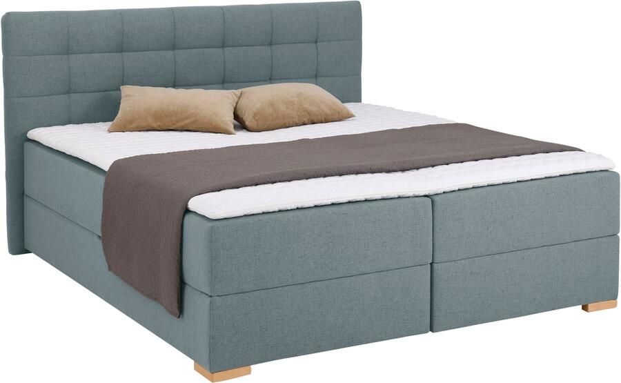 Home affaire Boxspring Olivet in 4 kleuren 4 breedten 2 matrassoorten ook in extra lang 220 cm - Foto 6