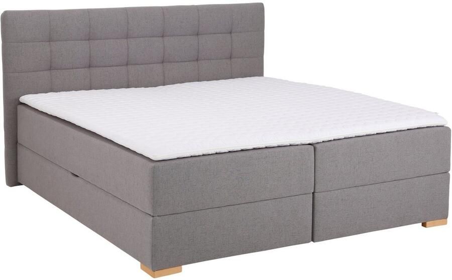 Home affaire Boxspring Olivet in 4 kleuren 4 breedten 2 matrassoorten ook in extra lang 220 cm - Foto 9