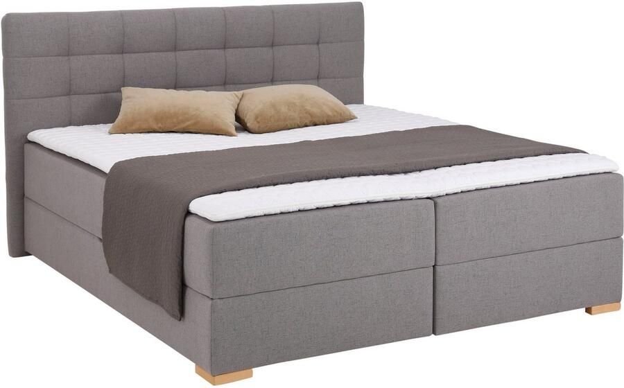 Home affaire Boxspring Olivet in 4 kleuren 4 breedten 2 matrassoorten ook in extra lang 220 cm - Foto 5
