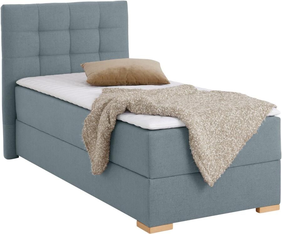 Home affaire Boxspring Olivet met bedkast in 4 kleuren 4 breedten 2 matrassoorten ook in extra lang 220 cm - Foto 2
