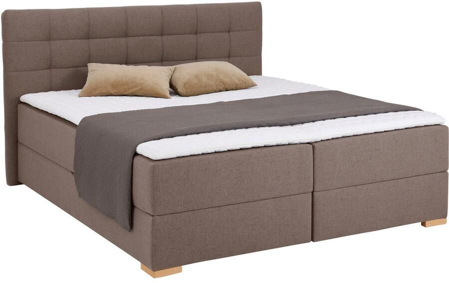 Home affaire Boxspring Olivet met bedkast in 4 kleuren 4 breedten 2 matrassoorten ook in extra lang 220 cm - Foto 4