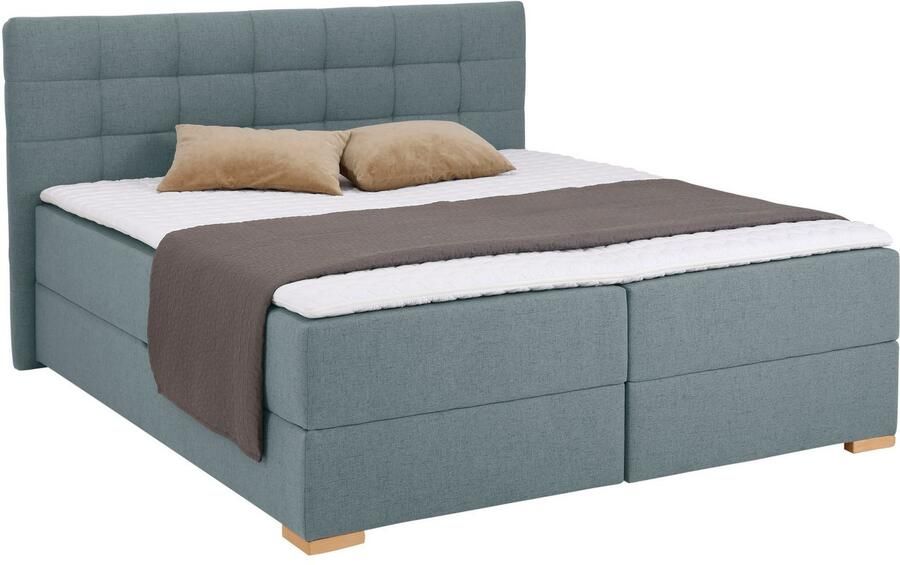 Home affaire Boxspring Olivet met bedkast in 4 kleuren 4 breedten 2 matrassoorten ook in extra lang 220 cm - Foto 4