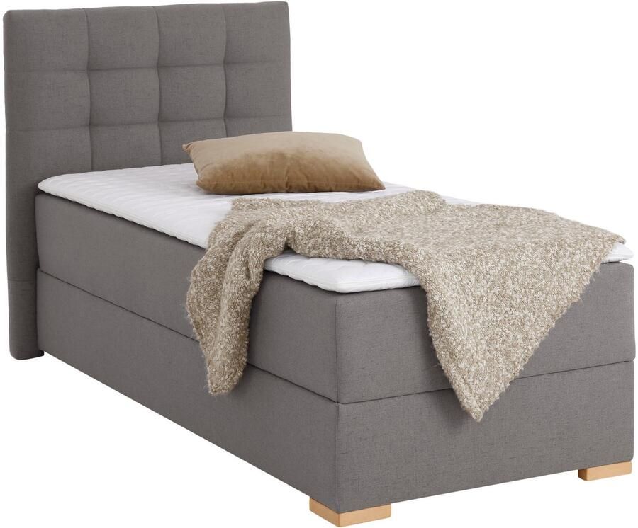 Home affaire Boxspring Olivet met bedkast in 4 kleuren 4 breedten 2 matrassoorten ook in extra lang 220 cm - Foto 2