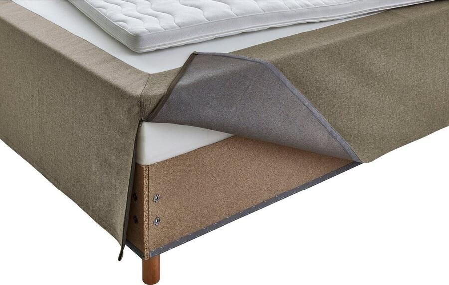 Home affaire Boxspring Thorsby Boxbed zonder hoofdbord vrij plaatsbaar voor schuine plafonds