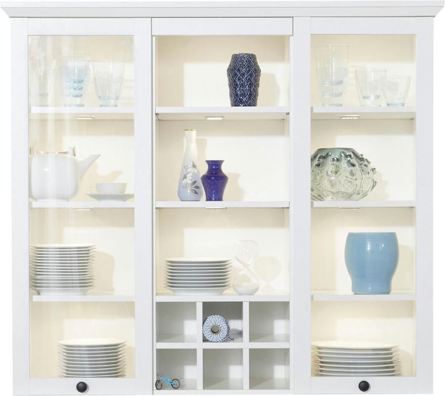 Home affaire Buffet-opzetkast Örebro Opbouw vitrine met wijnvakken passend bij artikel 69338650 (1 stuk) - Foto 2