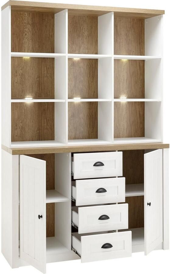 Home affaire Buffetkast Beauvais Hoogte ca. 198 cm - Foto 4