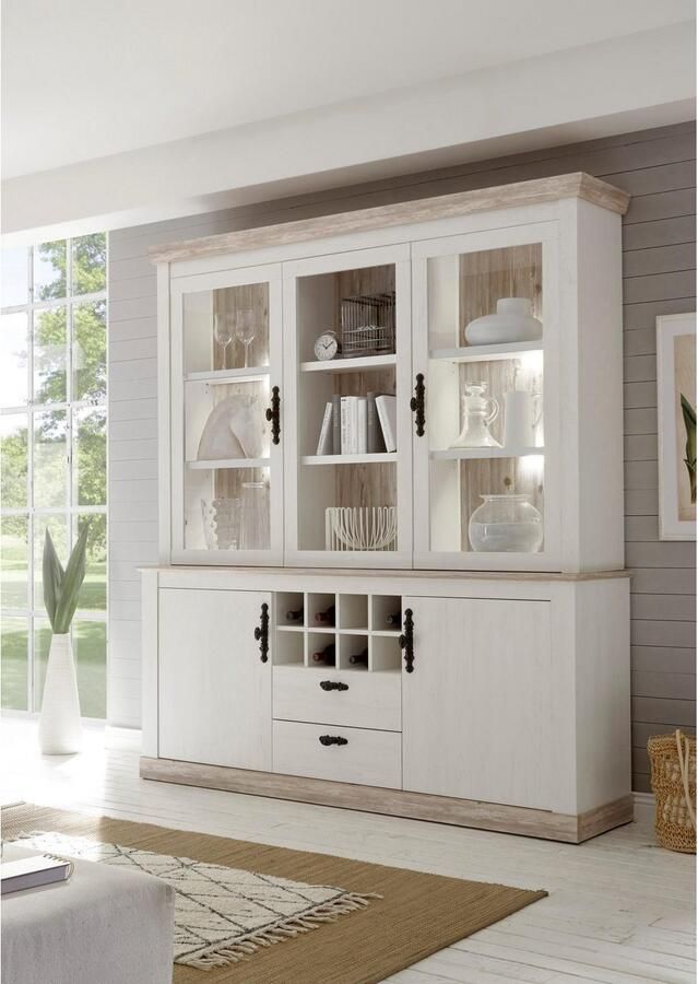 Home affaire Buffetkast Florence in romantische landelijke look hoogte 205 cm - Foto 3
