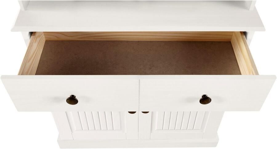 Home affaire Buffetkast Liotta met 1 lade en 3 verstelbare planken massief grenen - Foto 4