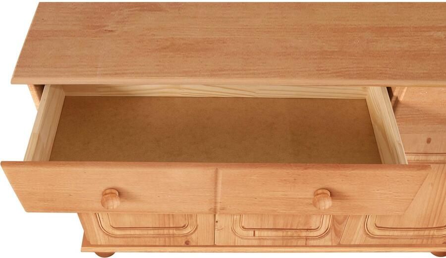 Home affaire Buffetkast Mette Met 2 laden en veel bergruimte achter 4 deuren hoogte 181cm (2 stuks) - Foto 8