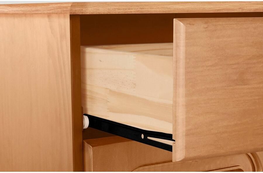 Home affaire Buffetkast Mette Met 2 laden en veel bergruimte achter 4 deuren hoogte 181cm (2 stuks) - Foto 5