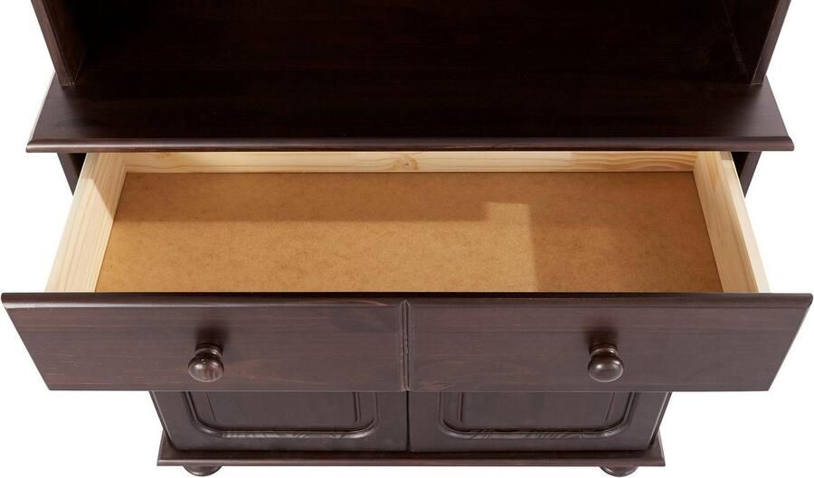 Home affaire Buffetkast Mette Met grote lade en veel bergruimte achter 4 deuren hoogte 181cm (2 stuks) - Foto 5