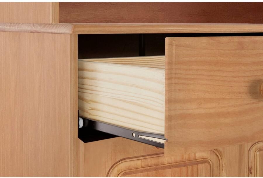 Home affaire Buffetkast Mette Met grote lade en veel bergruimte achter 4 deuren hoogte 181cm (2 stuks) - Foto 3