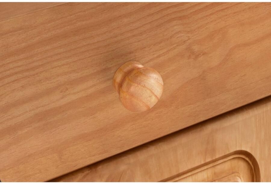 Home affaire Buffetkast Mette Met grote lade en veel bergruimte achter 4 deuren hoogte 181cm (2 stuks) - Foto 4