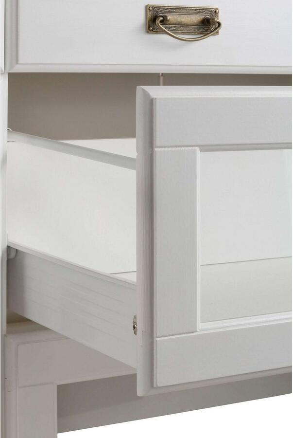 Home affaire Buffetkast Rügen gecertificeerd massief hout hoogte 168 cm in landhuisstijl - Foto 4