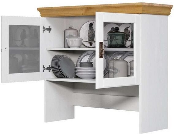 Home affaire Buffetkast Rügen gecertificeerd massief hout hoogte 168 cm in landhuisstijl - Foto 14