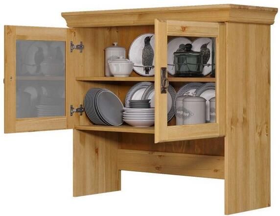 Home affaire Buffetkast Rügen gecertificeerd massief hout hoogte 168 cm in landhuisstijl - Foto 11