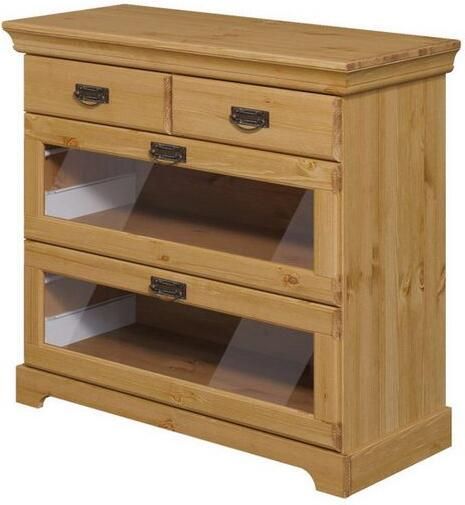 Home affaire Buffetkast Rügen gecertificeerd massief hout hoogte 168 cm in landhuisstijl - Foto 12