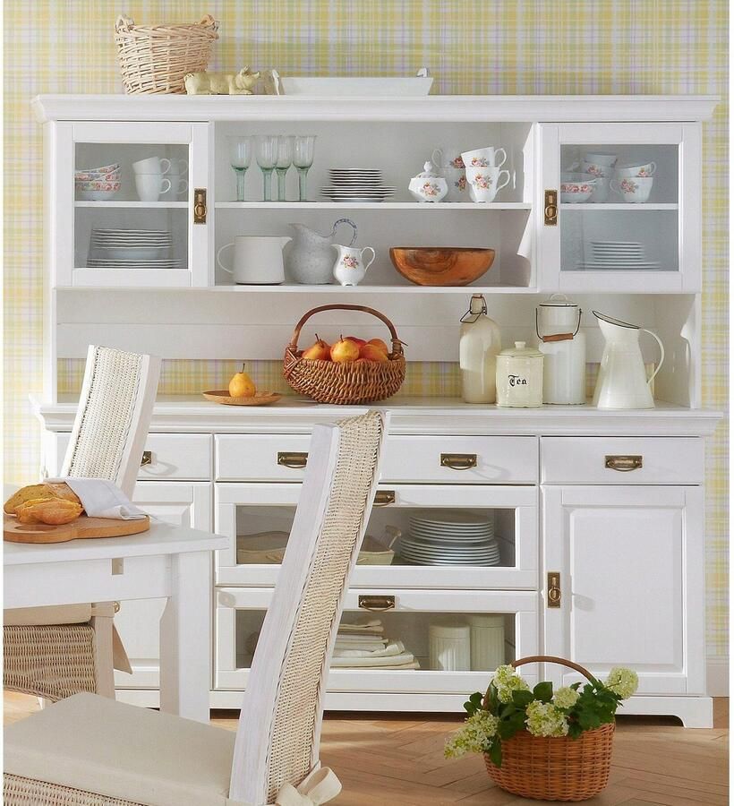 Home affaire Buffetkast Rügen gecertificeerd massief hout in landhuisstijl - Foto 3